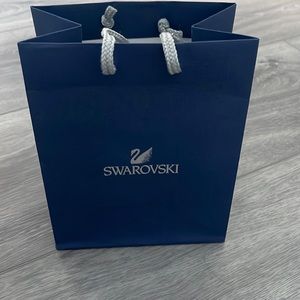 Swarovski paper bag size 7,5”x6”x4”